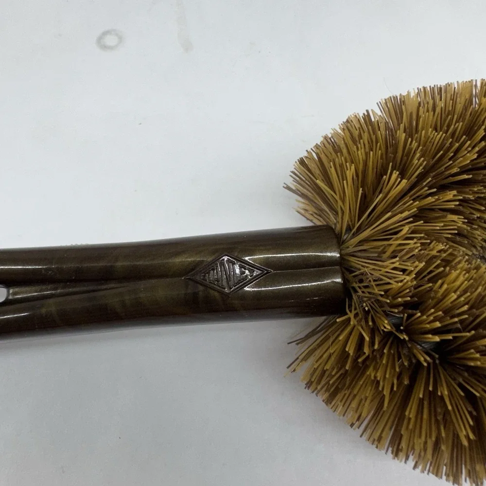 Vtg Stanley Lint Clothes Clothing Brush Old  Bakelite Handle Marked Stanley